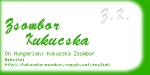 zsombor kukucska business card